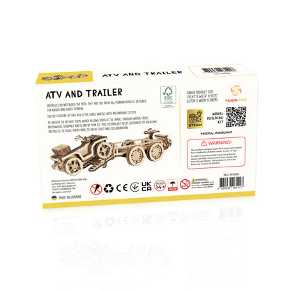 ATV&Trailer Wooden Edition